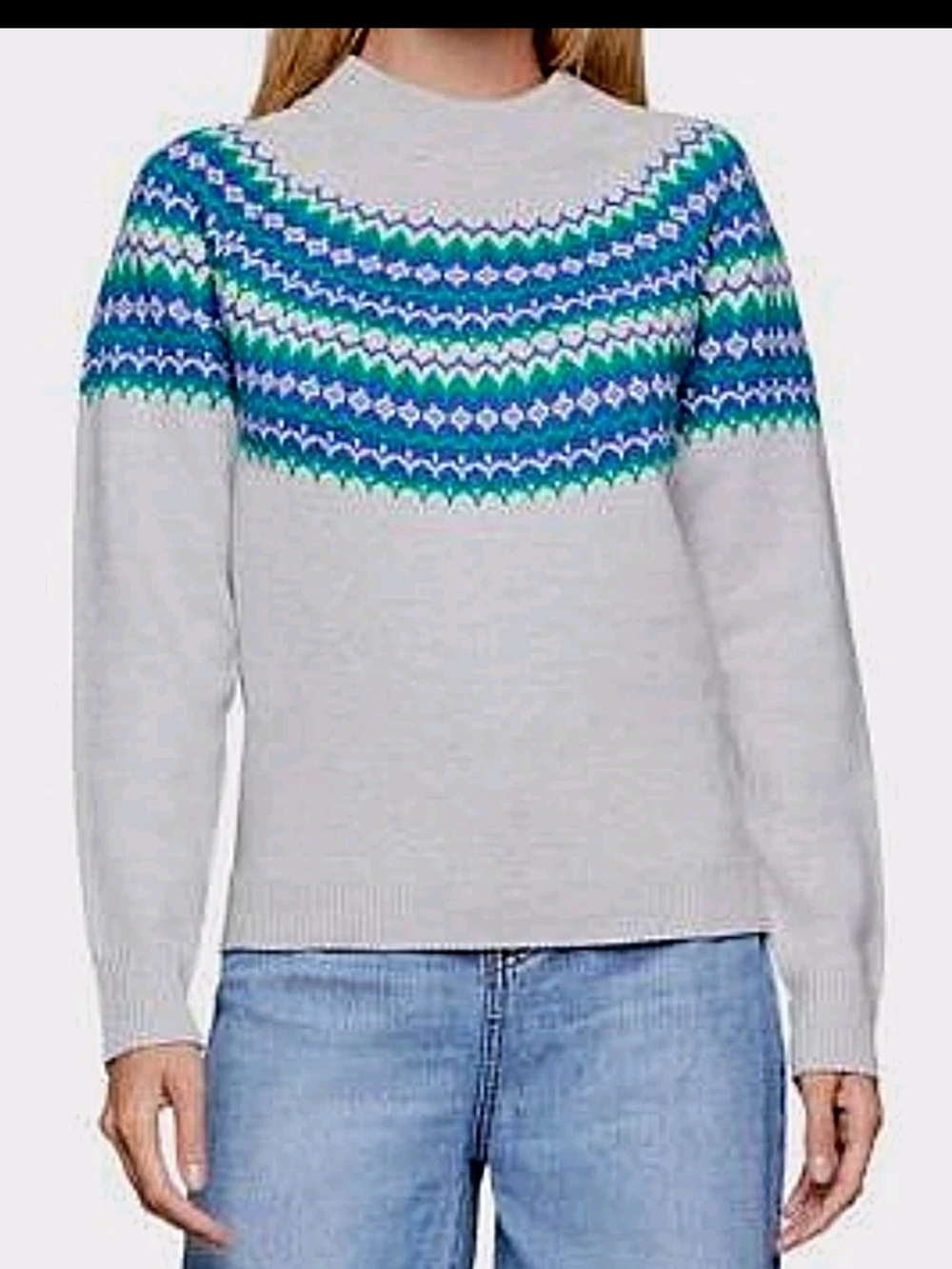 BCBGeneration | Ski Pattern Pullover Sweater